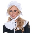 thumbnail image 1 of Pilgrim Bonnet and Collar Adult Halloween Accessory, 1 of 2