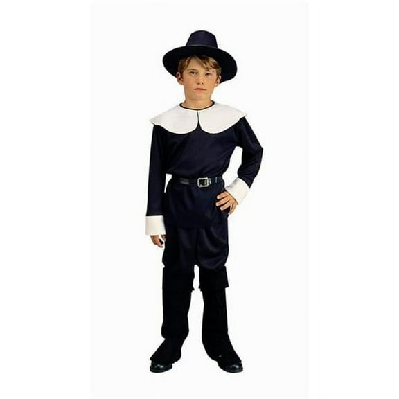 Pilgrim Boy Costume - Size Child-Large