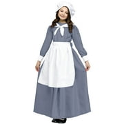 FUN WORLD Pilgrim Girl Child Costume | Medium