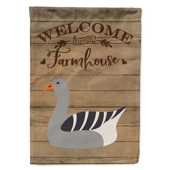 Pilgrim Goose Welcome Canvas House Flag - 28 x 0.01 x 40 in.