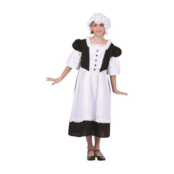 Pilgrim Peasant Girl Child Costume