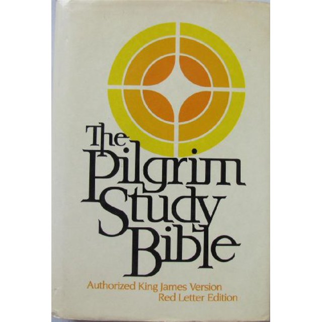 PreOwned Pilgrim Study Bible Authorized King James Version Red