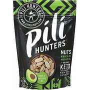 Pili Hunters Wild Sprouted Pili Nuts - Fried in Avocado Oil - With Sea Salt - Paleo, Vegan & Keto Snacks with Low Carb Energy - Gluten Free, Dairy Free & Non-GMO - As Seen on Shark Tank - 5 oz Bag