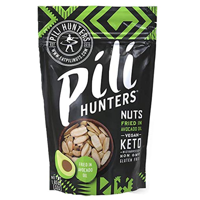 Pili Hunters wild Sprouted Pili Nuts Traditional Fried Avocado Oil Keto