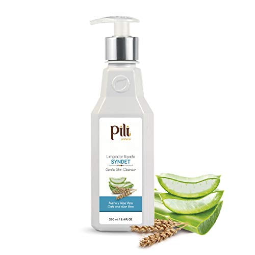 Pili Natural Syndet - Gentle Skin Cleanser with Oatmeal and Aloe Vera ...