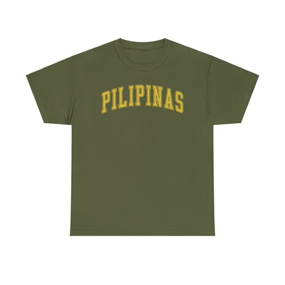 Pilipinas Philippines Filipino Shirt Gifts Tshirt Crew Neck Short Sleeve