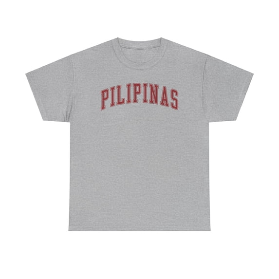 Pilipinas Shirt Gifts Tshirt Crew Neck Short Sleeve