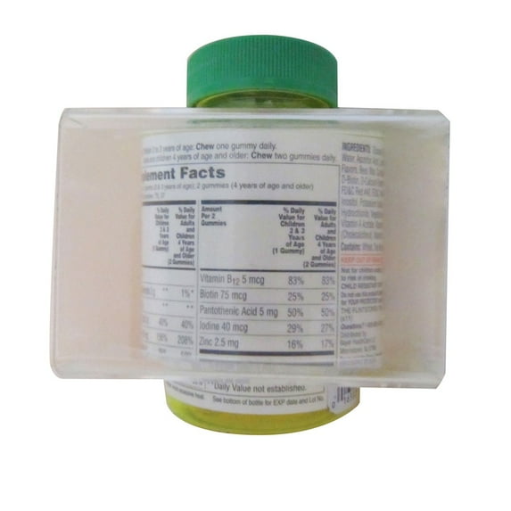 Pill Bottle Magnifier