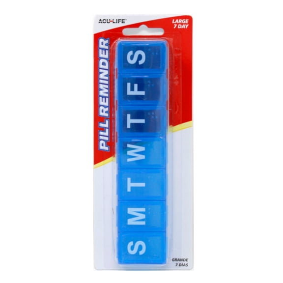 Acu-Life Pill Reminder Large 7 Day - 1 Each