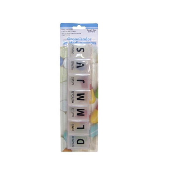 Pill Box, Spanish Language, Large -Pack of 96