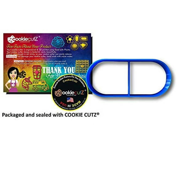 Pill Cookie Cutter (2.5 Inch)- Fast Shipping - Sharp Edges - Exceptional Quality