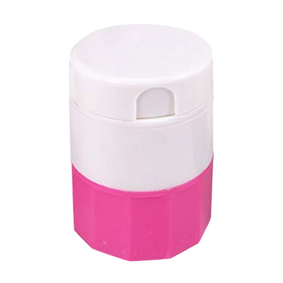 Pill Crusher And Cutter Pill Grinder for Small Pills & Vitamins Pill Crusher Grinder Fine Powder 4-In-1 Medicine Pulverizer Grinder Pill Cutter With Medicine Storage