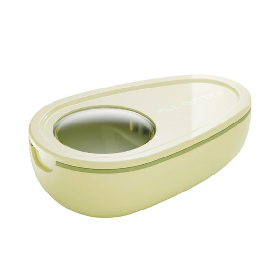 Pill Cutte Splitter - Medical-Grade Tablet Cutter with 1/2 & 1/4 Dose Guides, Child-Safe Storage Case