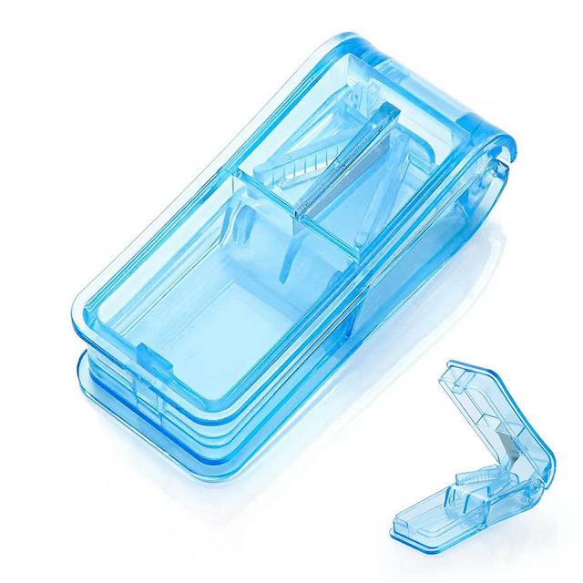 Pill Cutter, Pill Crusher, Professional Pill Cutter for Small or Large Pills in Half, Pill