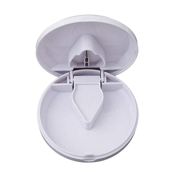 Pill Cutter, Professional Medical Pill Splitter for Large, Small, And Tiny Pills, Double Stainless Steel Blades , Ideal for Cutting Tablets, Vitamins in Half Or Quarter Harlik