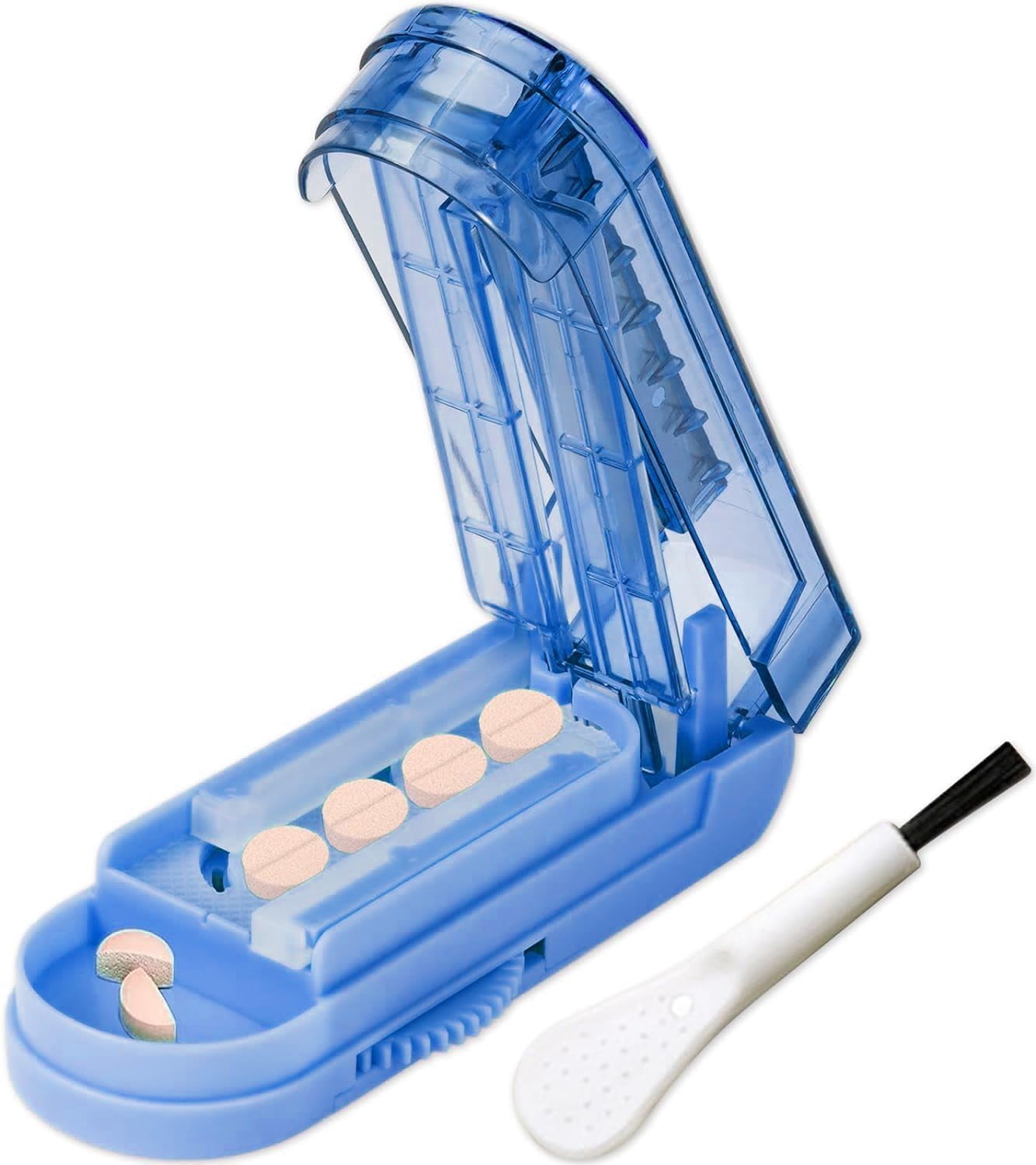 Pill Cutter Splitter for Small and Tiny Pills. Adjustable Pill Splitter ...