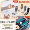 thumbnail image 1 of Pill Cutter Splitter for Cutting Multiple Pills, Pill Cutter Splitter for Small and Tiny Pills, Larger Pills (Beige), 1 of 9