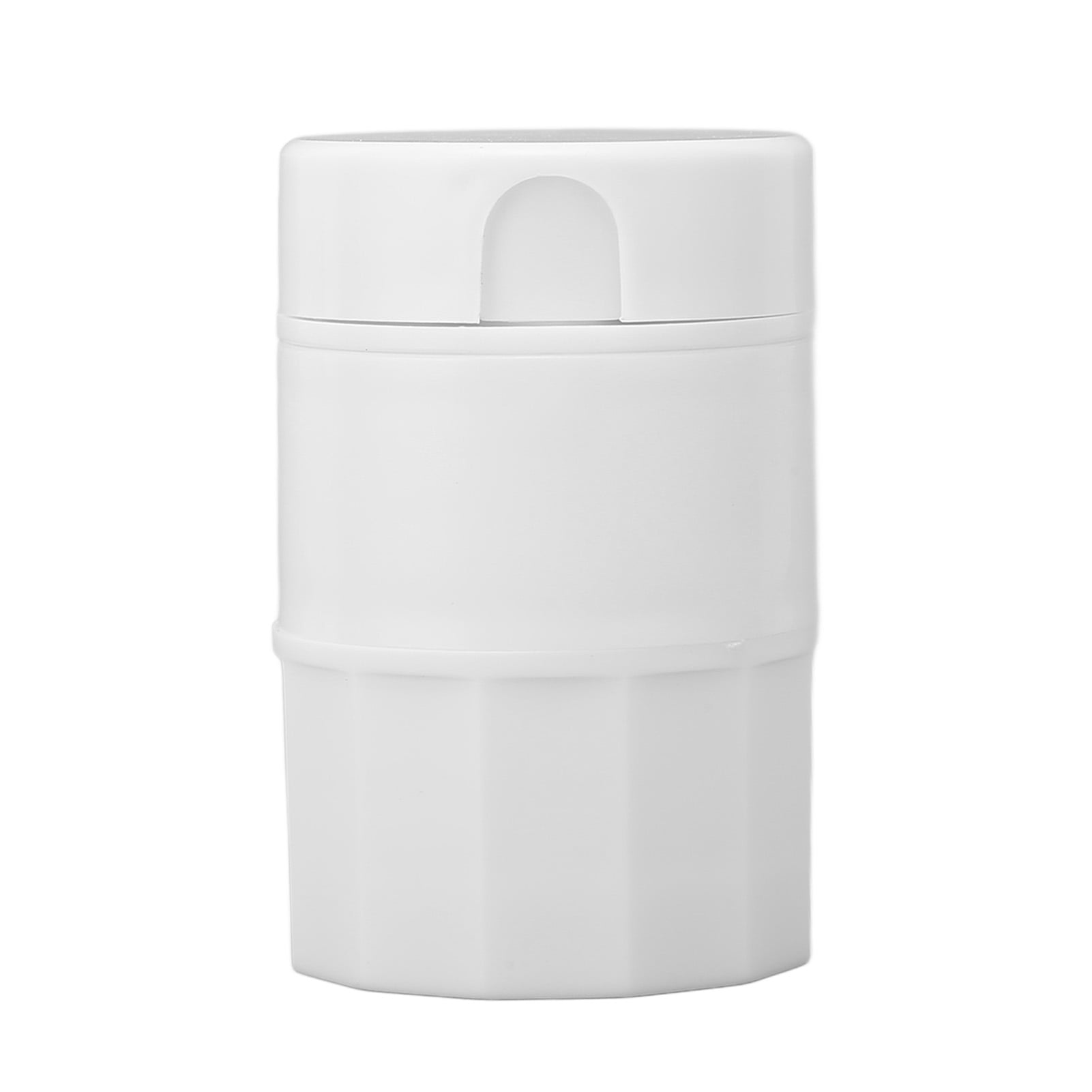 Pill Cutter White Multifunctional 4 in 1 Cylindrical Medicine Grinding Separation Tool