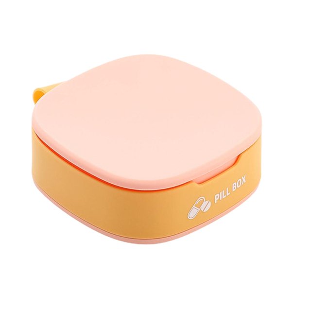 Pill , Medicine Pill Case Container Daily Mini Pill Case Holder For