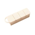 thumbnail image 1 of Pill Organizer 4 Compartment Beige Plastic Portable for Travel and Daily Use, 1 of 6