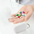 thumbnail image 1 of Pill Organizer under $5! CQCYD Portable Pill Organizer, Small Plastic Medicine Dispenser, Daily Weekly Pill Box for Travel, Compact Tablet Cutter Storage Case, 1 of 6