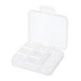thumbnail image 1 of Pill Organizer 7 Compartment Clear Plastic Portable for Travel and Daily Use, 1 of 6