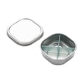 thumbnail image 1 of Pill Organizer, Stainless Steel Airtight Moisture-proof, 4 Compartments Portable Mini Size for Daily Travel Outdoor, 1 Pack Pocket Sized Pill Storage Container for Vitamins Medications Supplements, 1 of 7