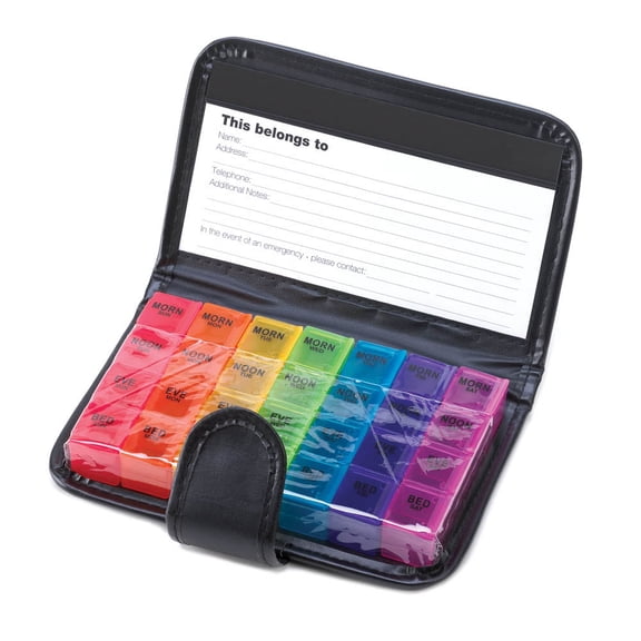 Pill Organizer Wallet