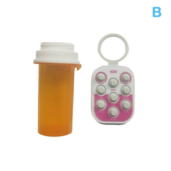 Pill Popper Memory Aid Medication Dose Tracker Reusable Pill Organizer Alternative