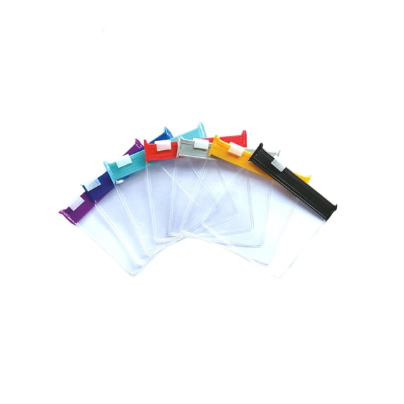 Pill Pouches For Travel,Pill Bags For Travel,7PCS Sealing Zipper Bags Reusable Clear Organizer,Travel Pills Organizer For Medicine Or Vitamins.(Multicolor-7PCS)