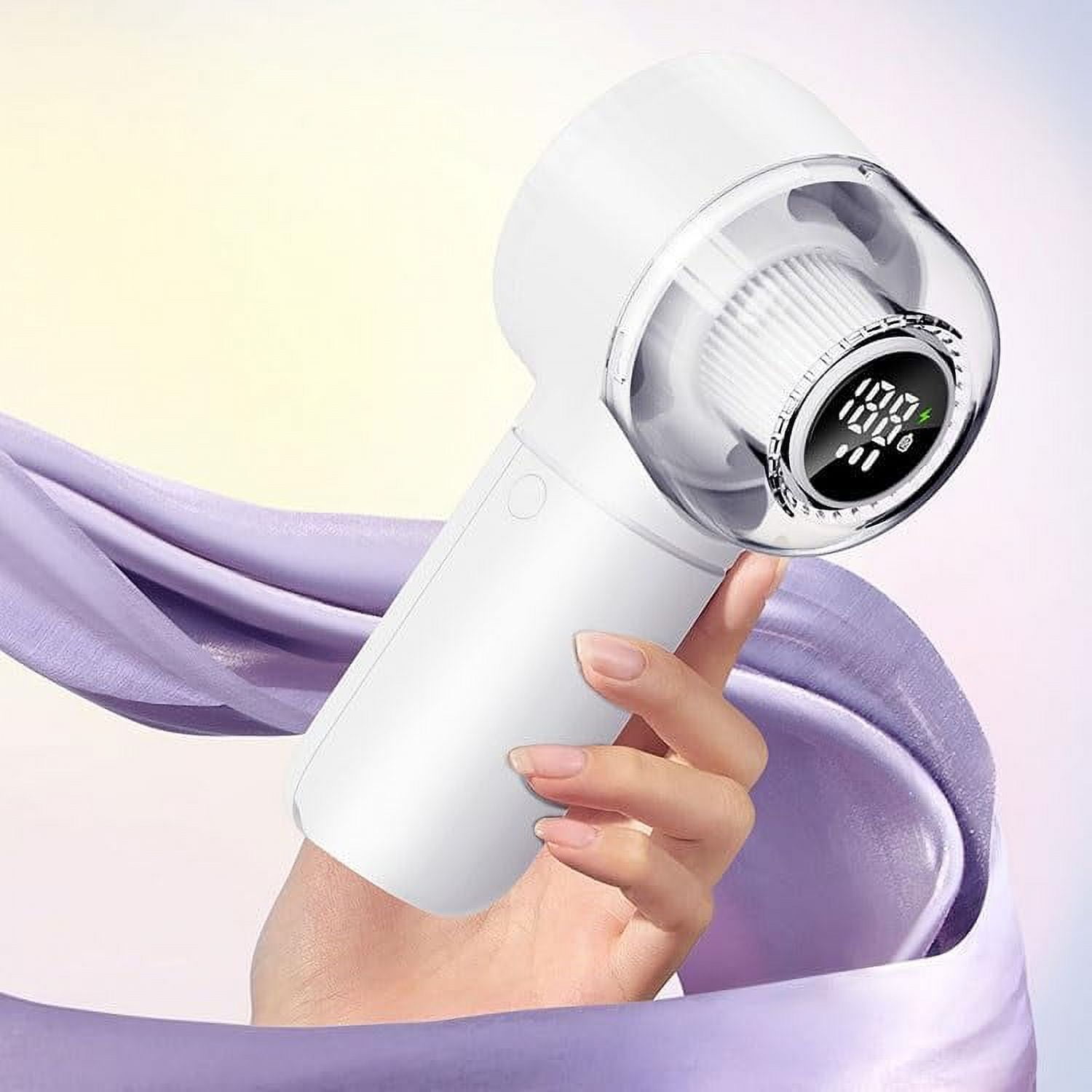 Pill Remover Fabric Shaver for Clothing, LED Display Lint Shaver with