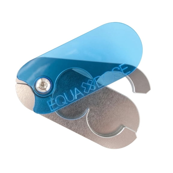 Pill Splitter with Precision Aluminum Blades, Safely and Cleanly Cuts Small and Large Tablets, Vitamins, and Pills, Easy Tablet Divider for Accurate Medication Dosing