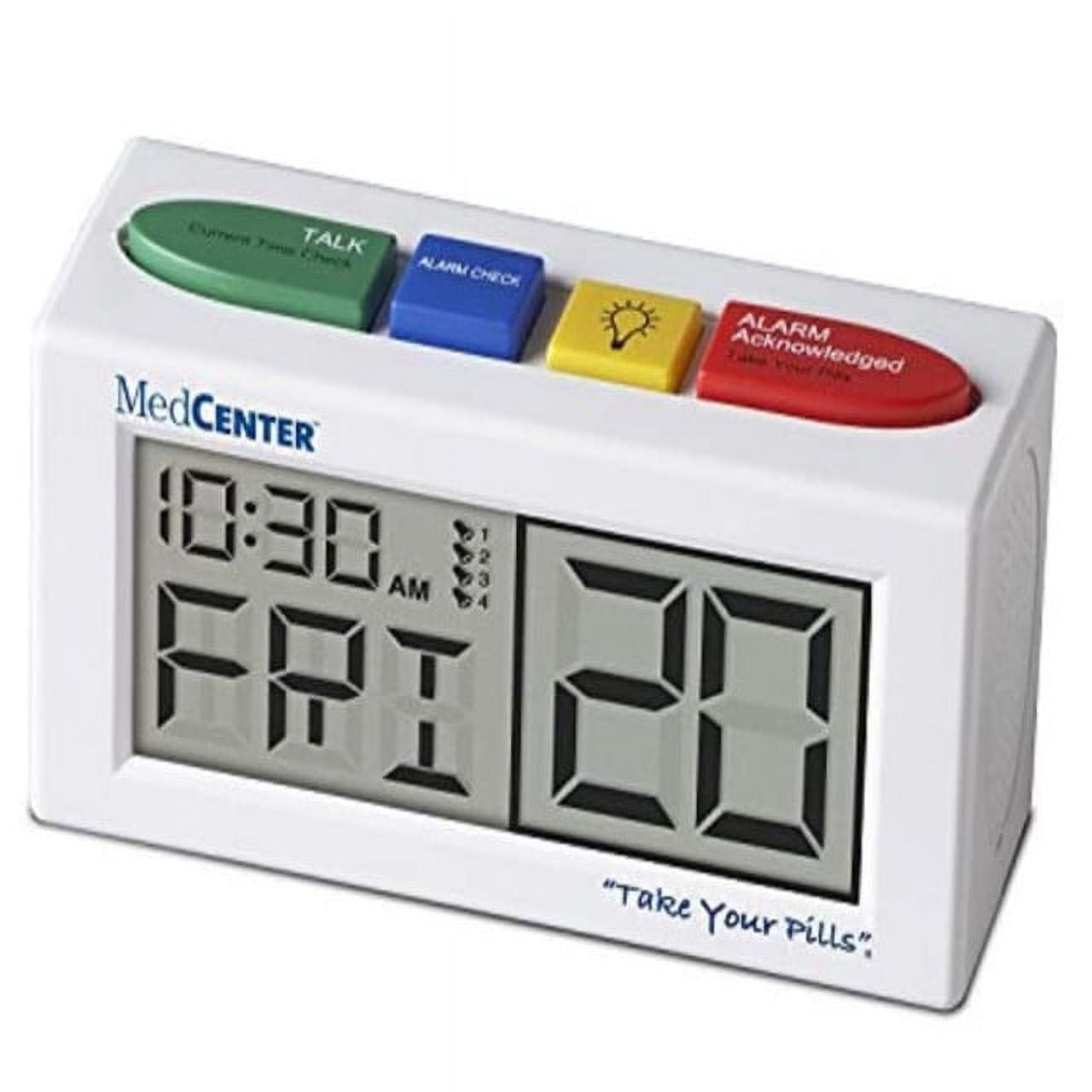 Pill Thing Talking Pill Reminder Clock with Loud, Easy Set, Multiple