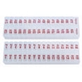 thumbnail image 1 of Pill Thing Twice-a-Day Monthly Large Pill Organizer Set - AM/PM Supplement and Medication Organizer, 1 of 3