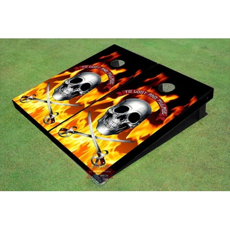 Pillage Look Themed Cornhole Boards