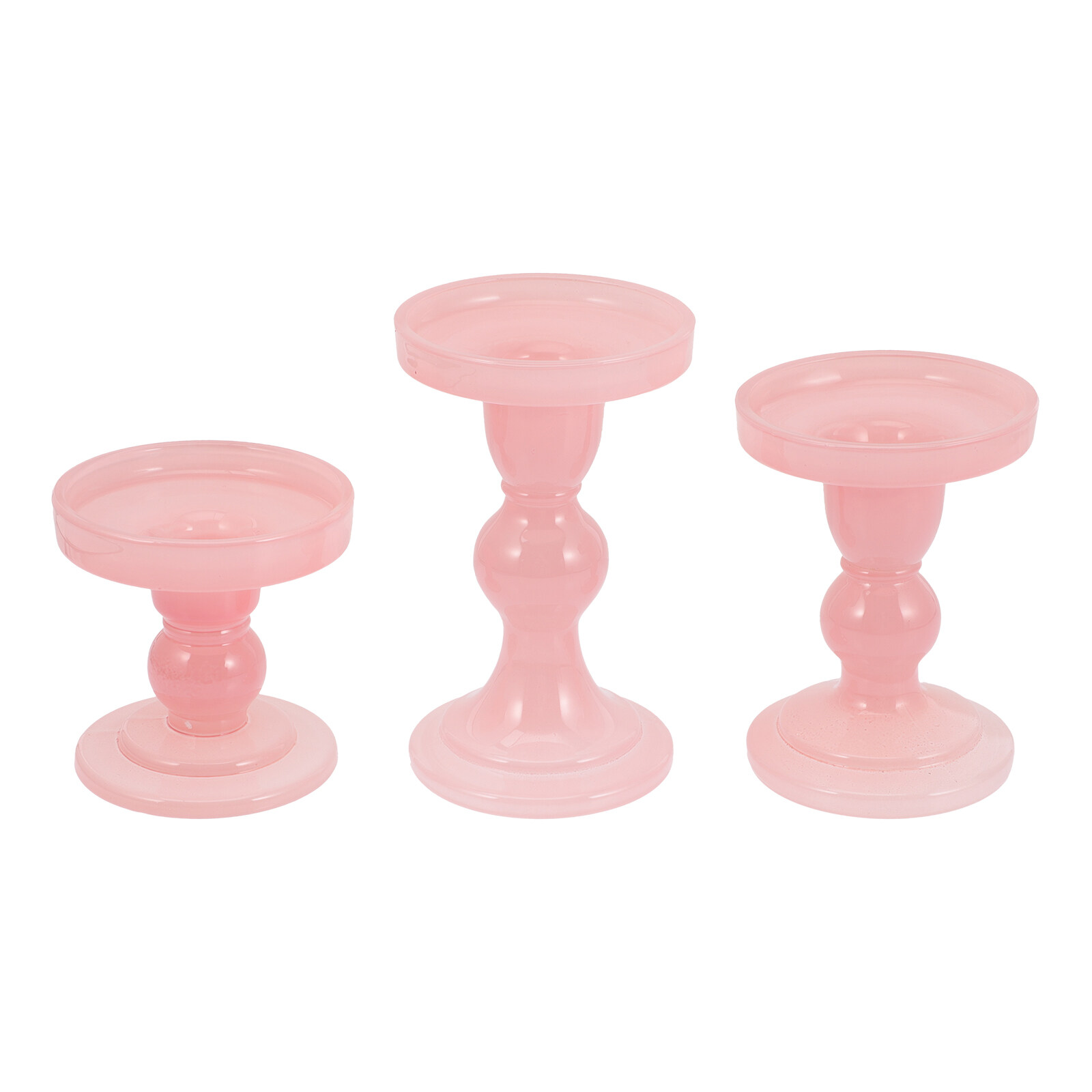 Pillar Candle Holder Cone Stand Taper Decorative Standing Candlestick