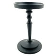 thumbnail image 1 of Pillar Candle Holder (Glossy Black, 8"), 1 of 1