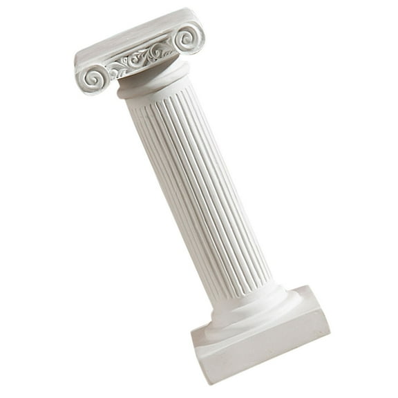 Brandonz Decorative Miniature Roman Column Ornament Resin Pillar Candle Holder Roman Pillar Statue Decor