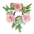 thumbnail image 1 of Pillar Candle Wreath Greenery Wreath Boho Candle s Mini Wreath Pillar Candleholder for Pillars Wedding Centerpieces Pink, 1 of 9