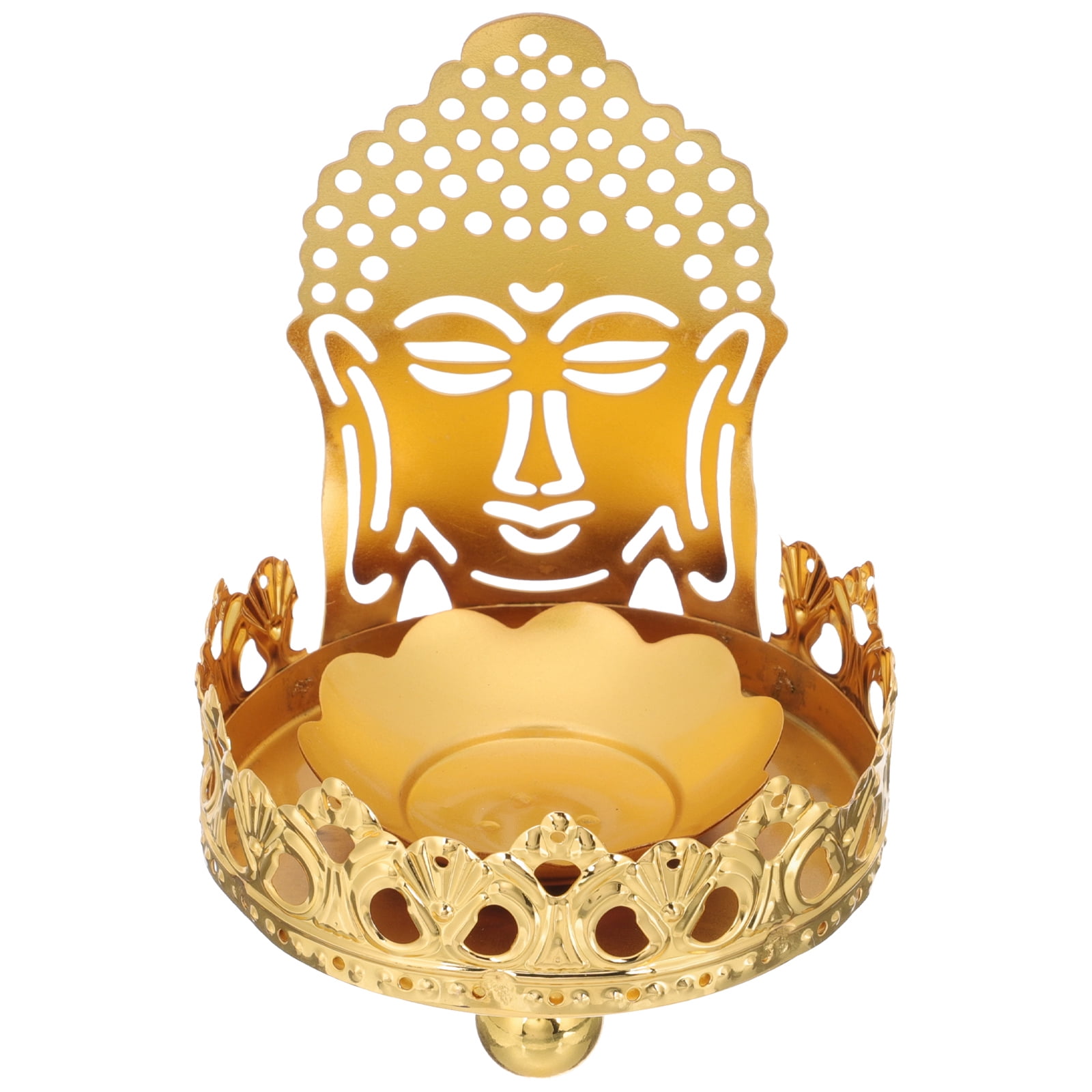 Pillar Candles Holder Decorative Candleholder Lotus Flower Holders