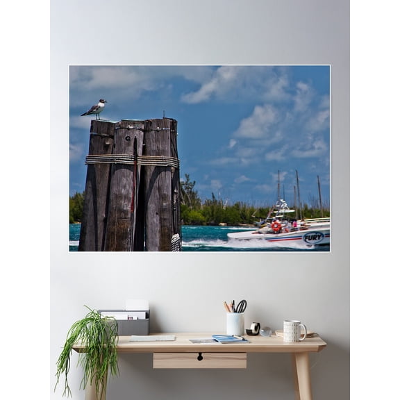 Pillar Watch Poster Wall Art, Modern Wall Decor For Living Room Bedroom, 8x12 UNFRAMED