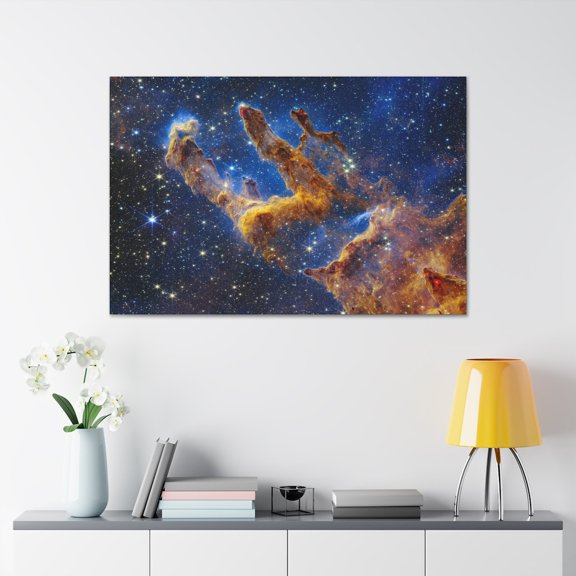 Pillars Of Creation Gallery Style Portrait Decor Unframed Paper Print
