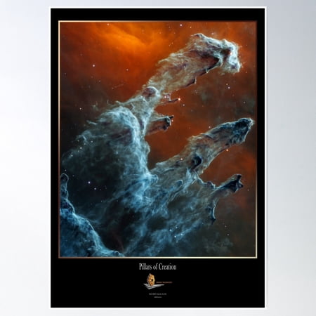 Pillars Of Creation Miri Poster Wall Art, Modern Wall Decor, 8x12 UNFRAMED