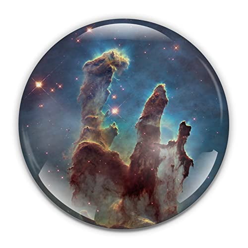Pillars of Creation Paperweight in Gift Box, 3 Inch Crystal Dome, Perfect for House Warming Gift
