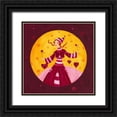 thumbnail image 1 of Pillault, Loetitia 20x20 Black Ornate Wood Framed with Double Matting Museum Art Print Titled - Mes petits cœurs, 1 of 4