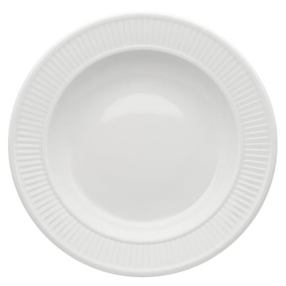 Pillivuyt 204222BL Plisse Soup Plate - 8. 5 Inch 8 oz.