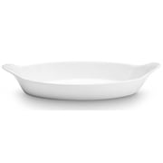 Pillivuyt Porcelain 8-1/2-by-5-Inch Oval-Eared Dish