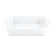 Pillivuyt Porcelain Medium 3-1/2-Cup, 6-3/4-Inch Square Baker