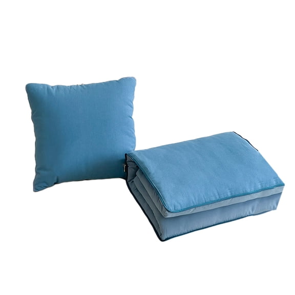 Pillow Blanket Convertible Cushion Multi Function Throw Pillow,Foldable Hidden Blanket Pillow With Soft Fabric Filling,Portable Nap Blanket Cushion For Couch Office Travel Car Sleeping Relaxation