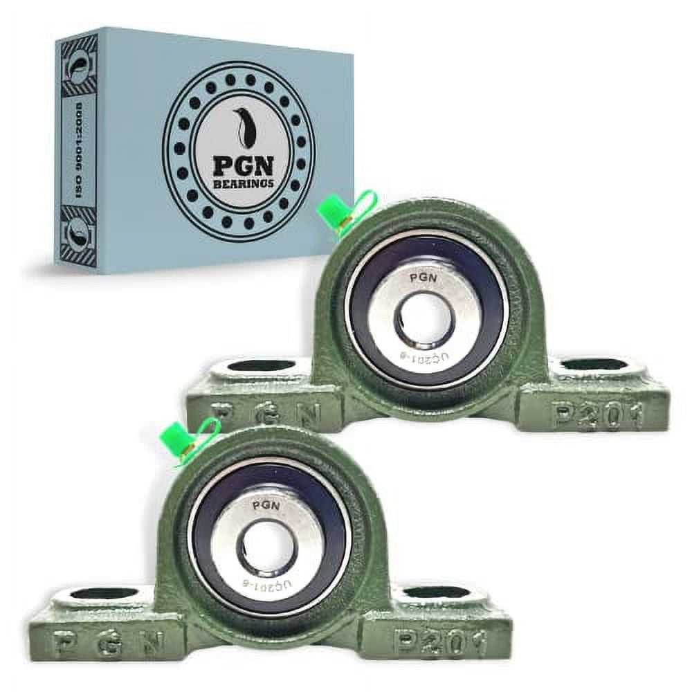 Pillow Block Bearing Pack Of 2 Mounted Pillow Block Bearings Chrome